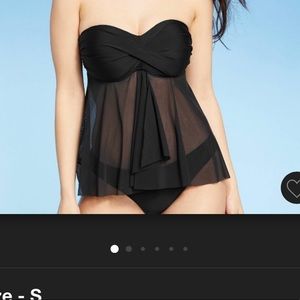 ISO Kona Sol Black flyaway tankini size small- NOT the crochet version.